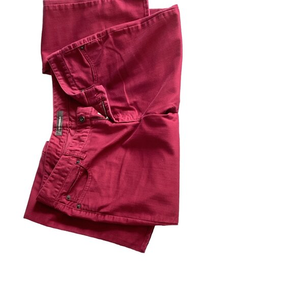 Denver Hayes Red Skinny Jean Size 10/32 - Picture 2 of 3